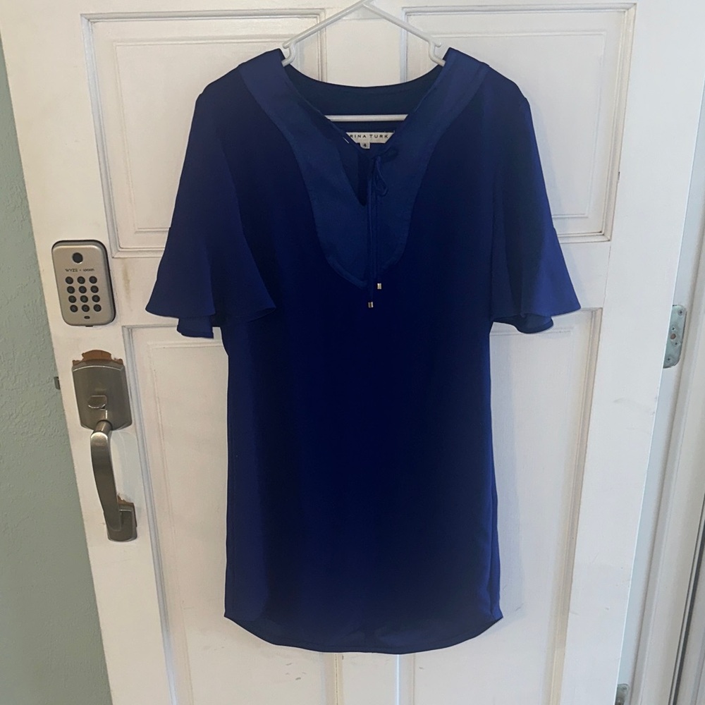 Trina Turk Cobalt Blue Tunic
